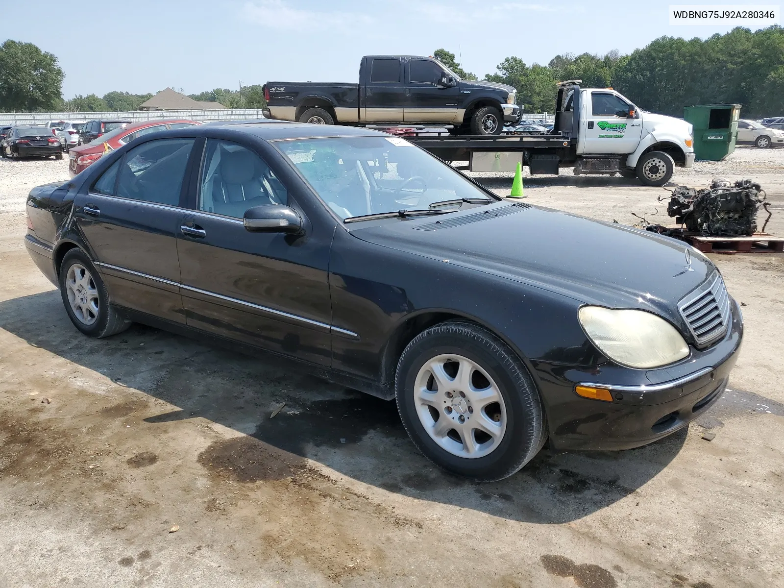 2002 Mercedes-Benz S 500 VIN: WDBNG75J92A280346 Lot: 66749114