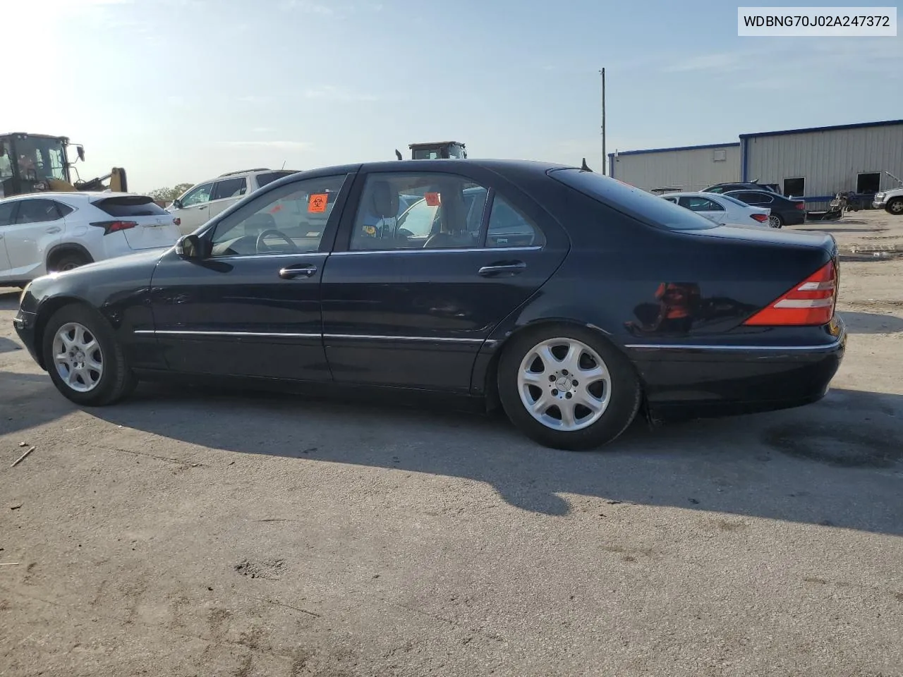 WDBNG70J02A247372 2002 Mercedes-Benz S 430