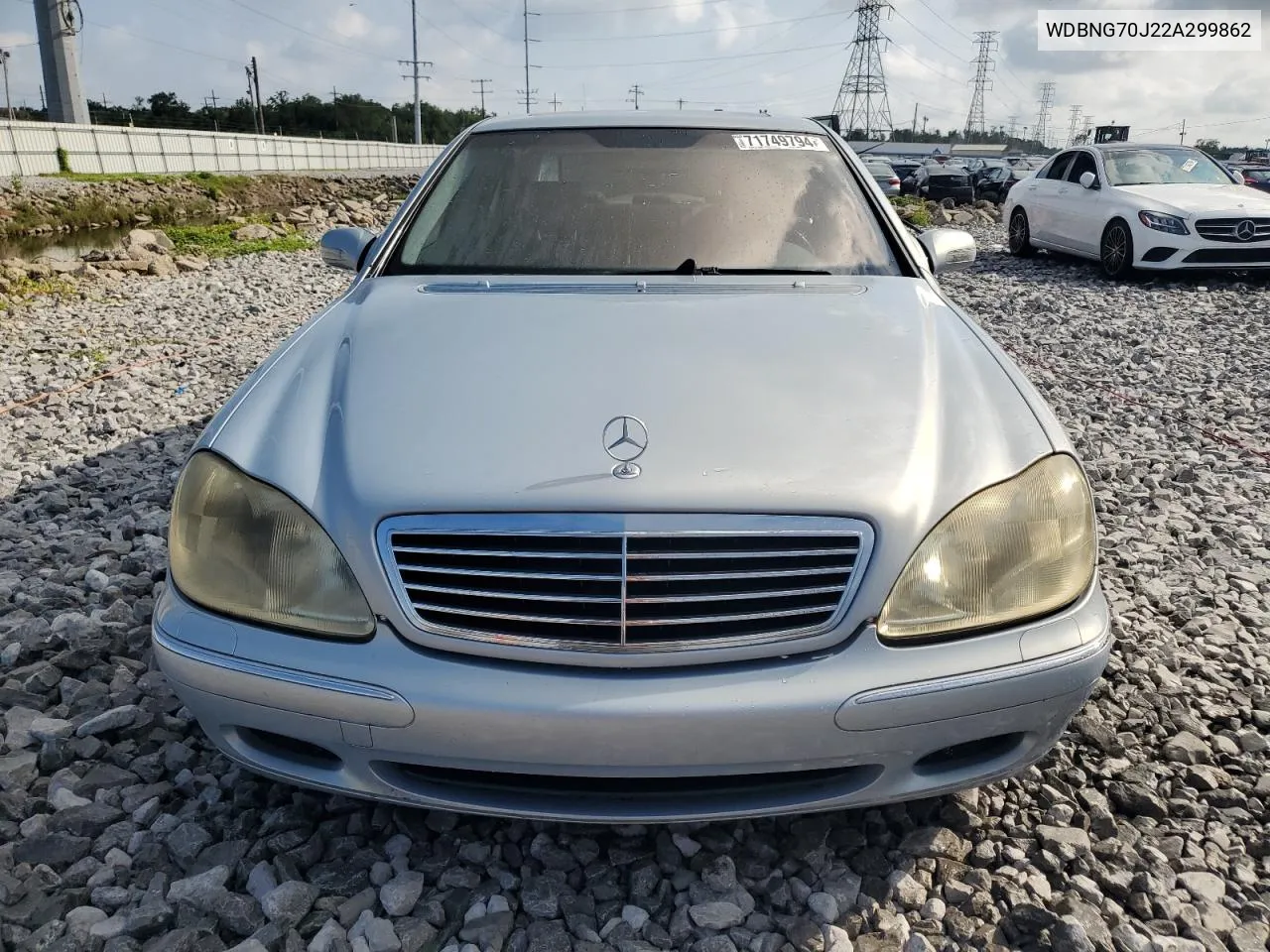 2002 Mercedes-Benz S 430 VIN: WDBNG70J22A299862 Lot: 71749794