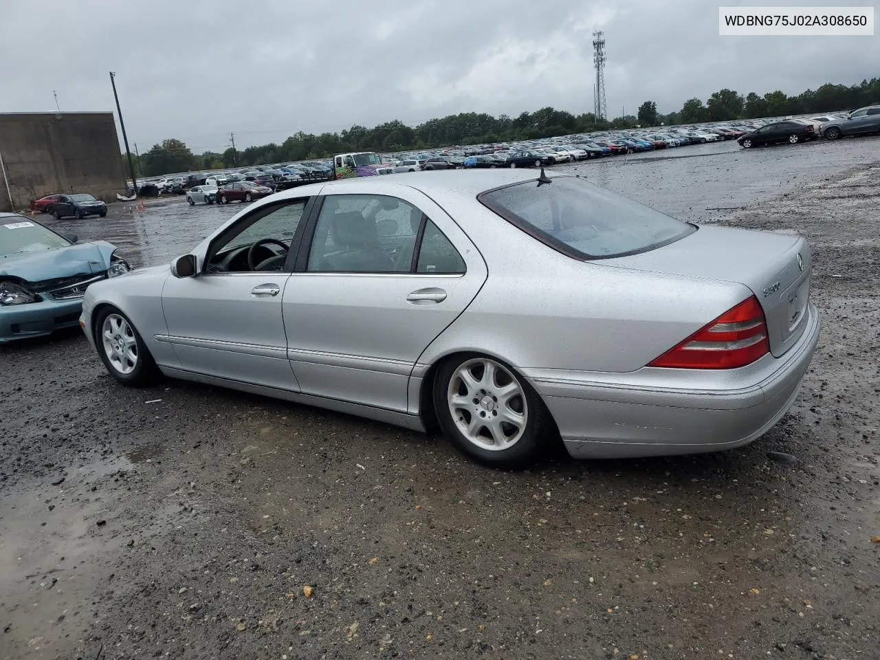 2002 Mercedes-Benz S 500 VIN: WDBNG75J02A308650 Lot: 71954194