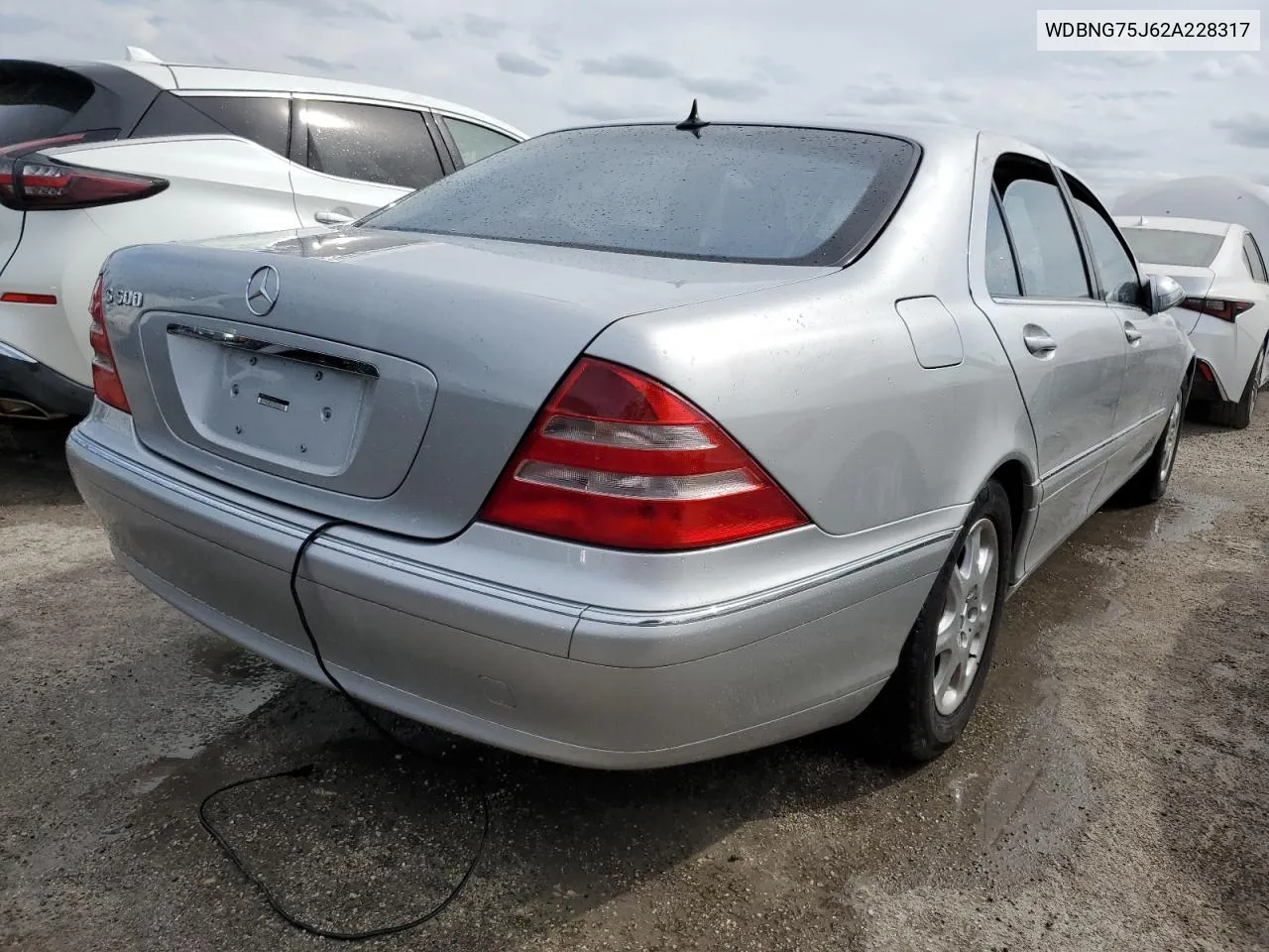 2002 Mercedes-Benz S 500 VIN: WDBNG75J62A228317 Lot: 74740104