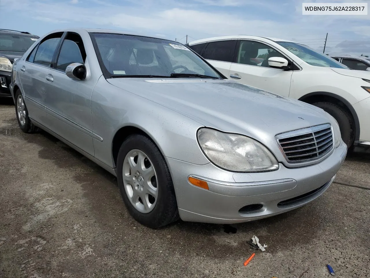 2002 Mercedes-Benz S 500 VIN: WDBNG75J62A228317 Lot: 74740104