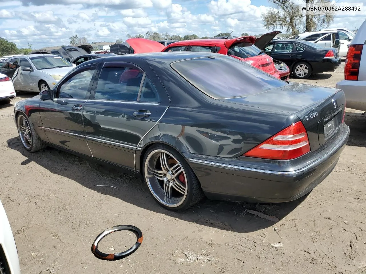 2002 Mercedes-Benz S 430 VIN: WDBNG70J62A288492 Lot: 75062694