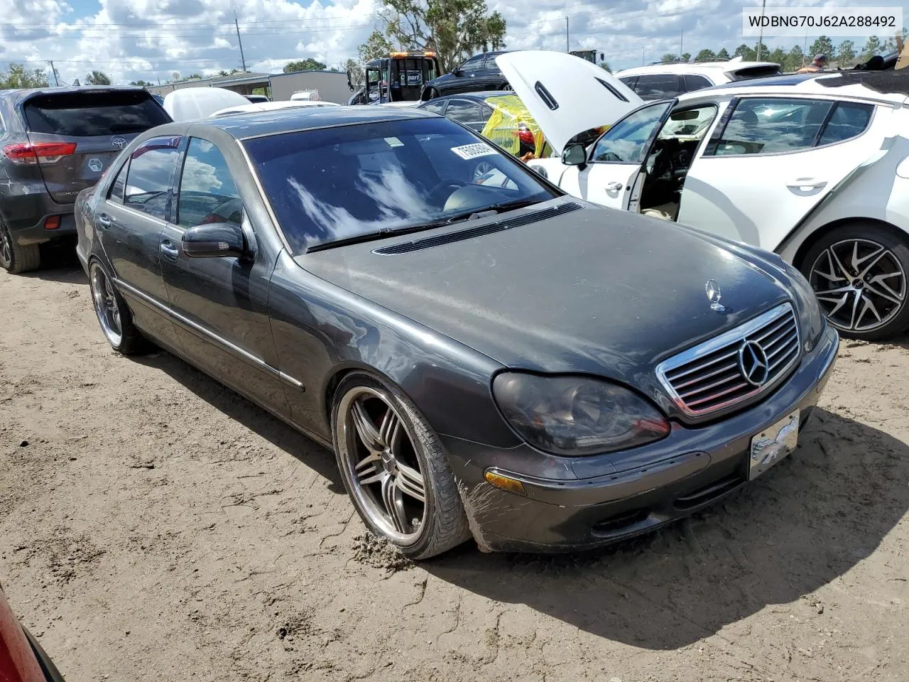 2002 Mercedes-Benz S 430 VIN: WDBNG70J62A288492 Lot: 75062694