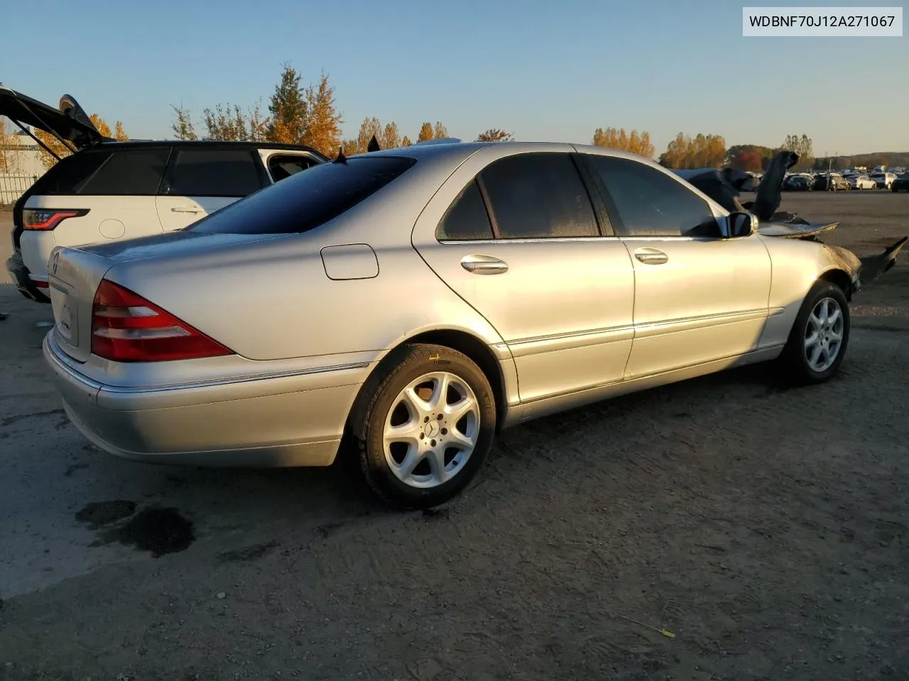 WDBNF70J12A271067 2002 Mercedes-Benz S 430