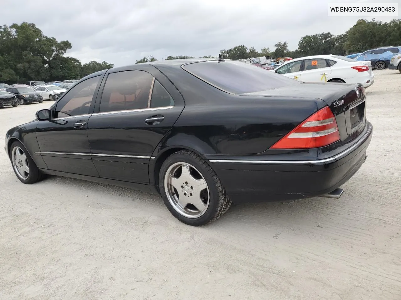 2002 Mercedes-Benz S 500 VIN: WDBNG75J32A290483 Lot: 79610994