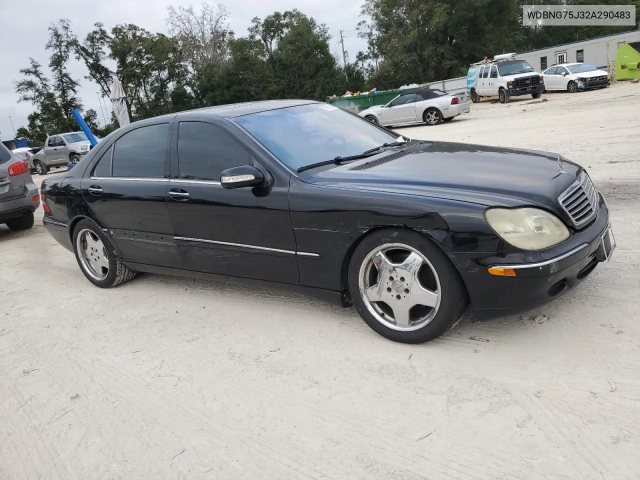 2002 Mercedes-Benz S 500 VIN: WDBNG75J32A290483 Lot: 79610994