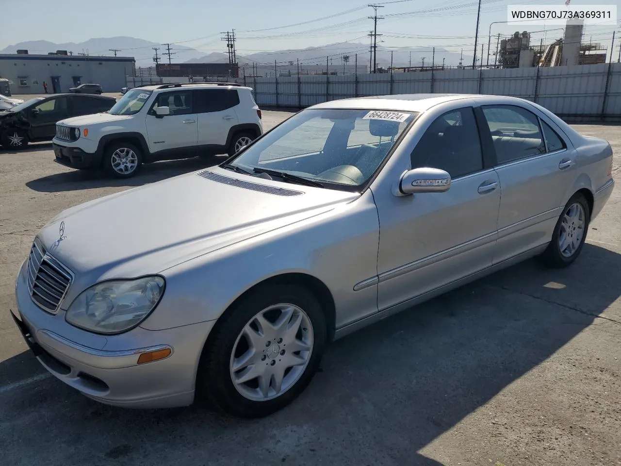 2003 Mercedes-Benz S 430 VIN: WDBNG70J73A369311 Lot: 66428724