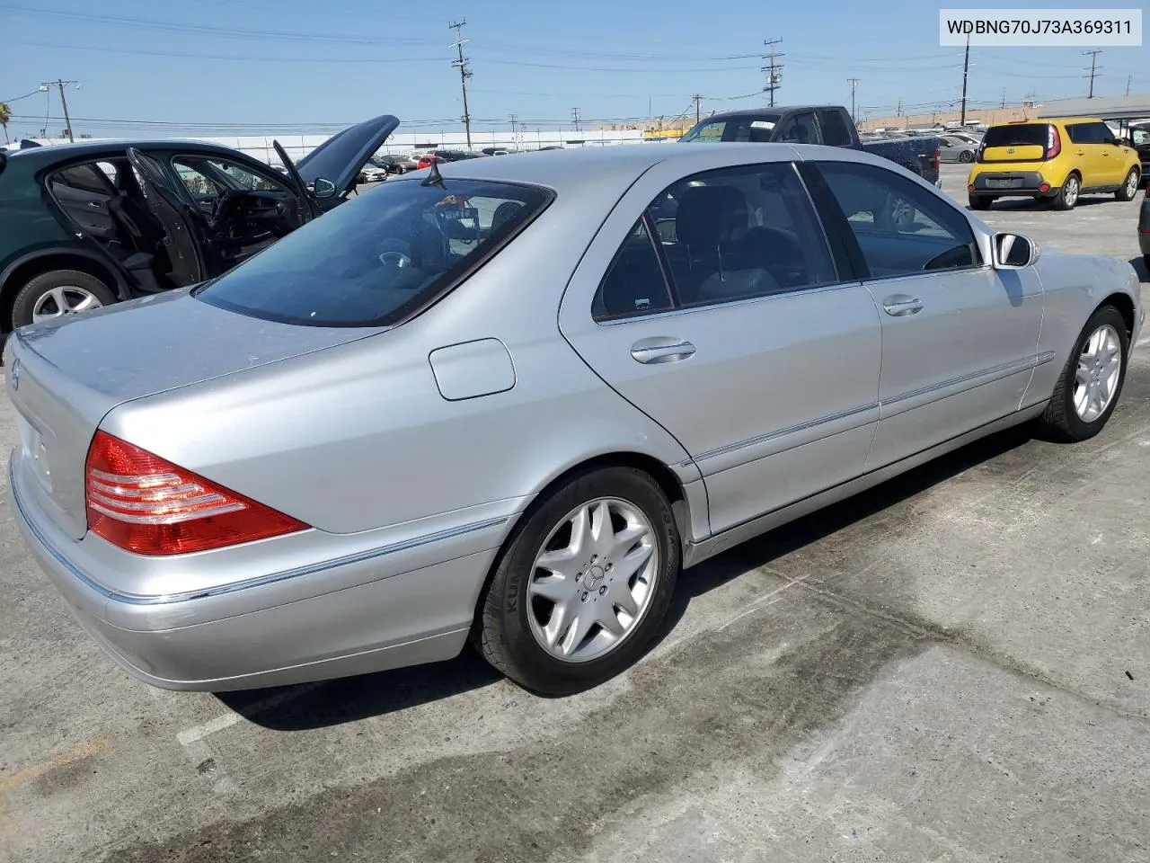 2003 Mercedes-Benz S 430 VIN: WDBNG70J73A369311 Lot: 66428724