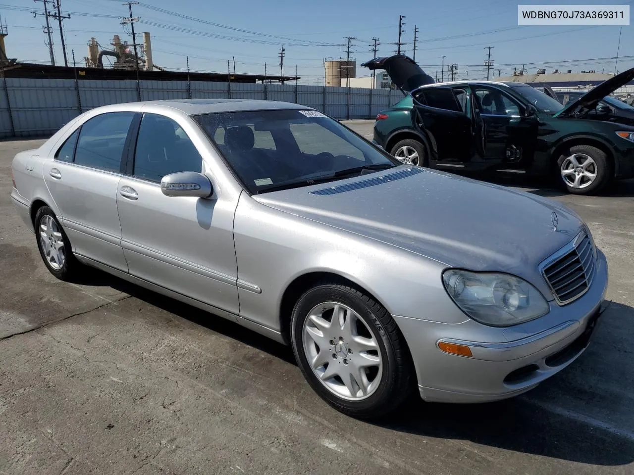 2003 Mercedes-Benz S 430 VIN: WDBNG70J73A369311 Lot: 66428724