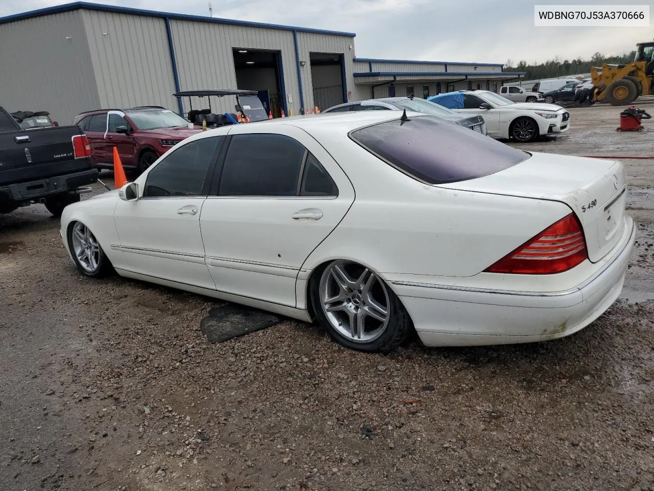 2003 Mercedes-Benz S 430 VIN: WDBNG70J53A370666 Lot: 66799764