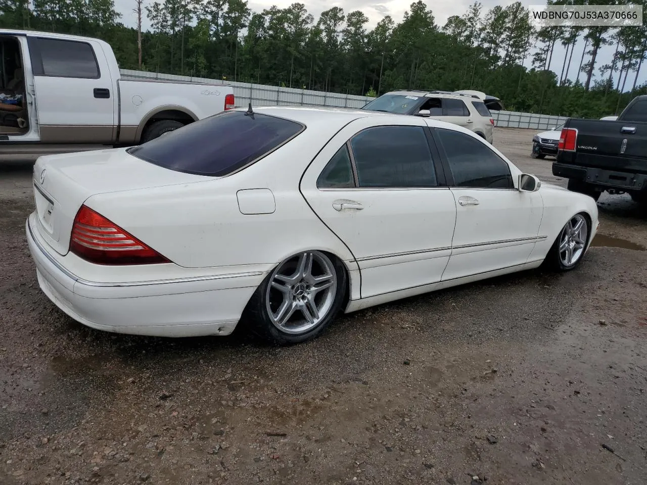 2003 Mercedes-Benz S 430 VIN: WDBNG70J53A370666 Lot: 66799764