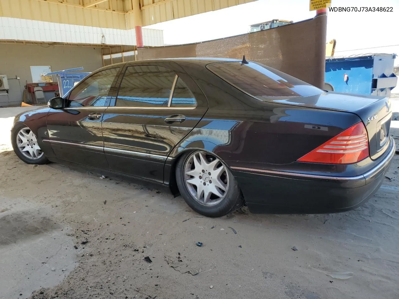 WDBNG70J73A348622 2003 Mercedes-Benz S 430