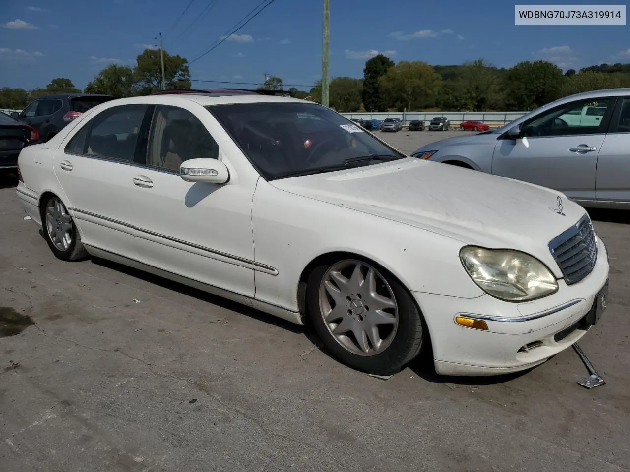 2003 Mercedes-Benz S 430 VIN: WDBNG70J73A319914 Lot: 71188764