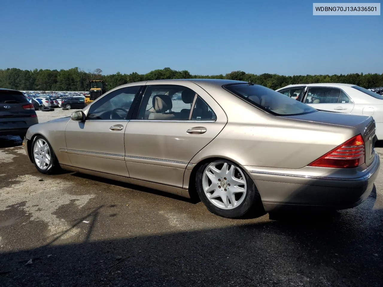 2003 Mercedes-Benz S 430 VIN: WDBNG70J13A336501 Lot: 71866834