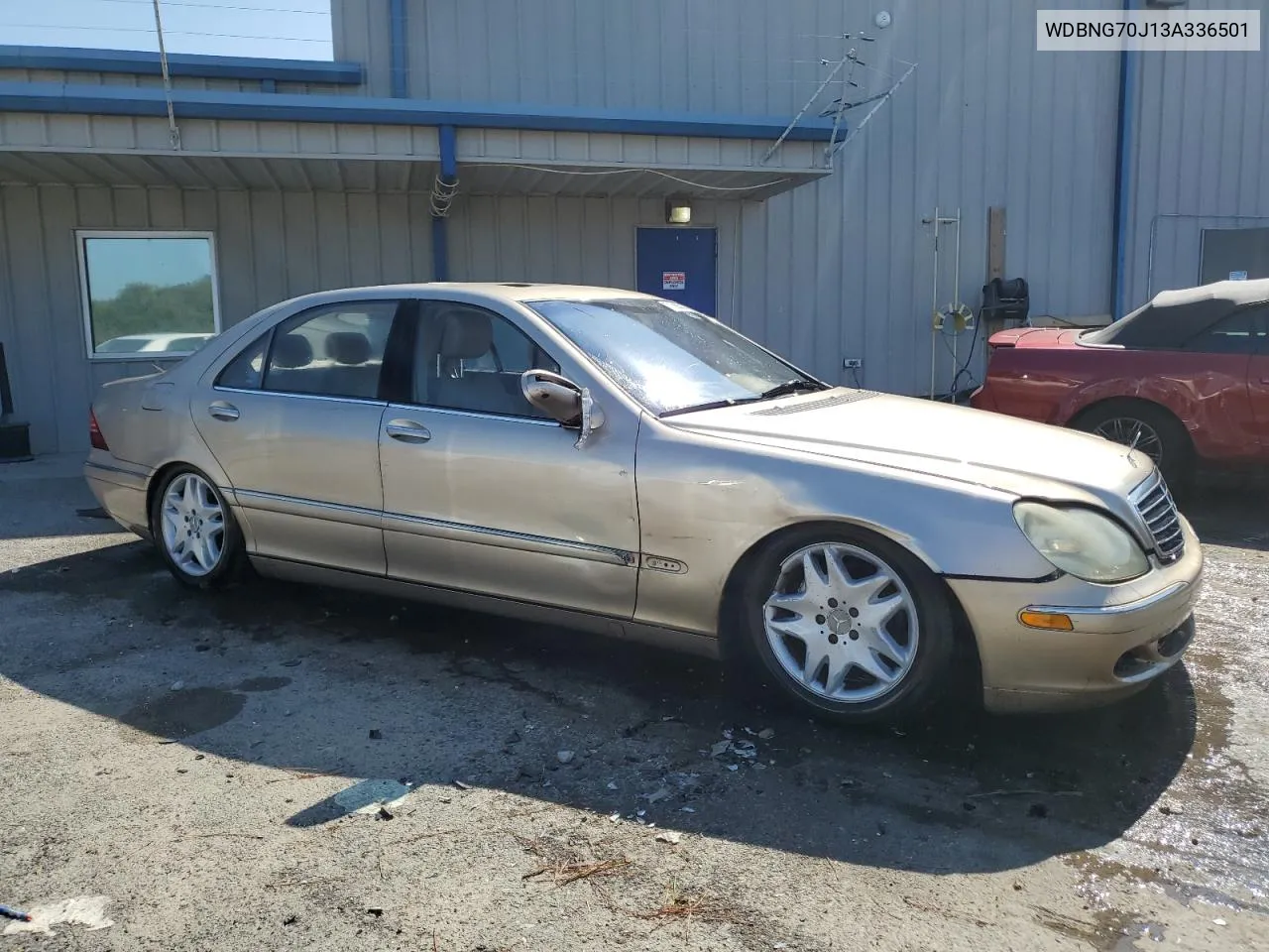 2003 Mercedes-Benz S 430 VIN: WDBNG70J13A336501 Lot: 71866834