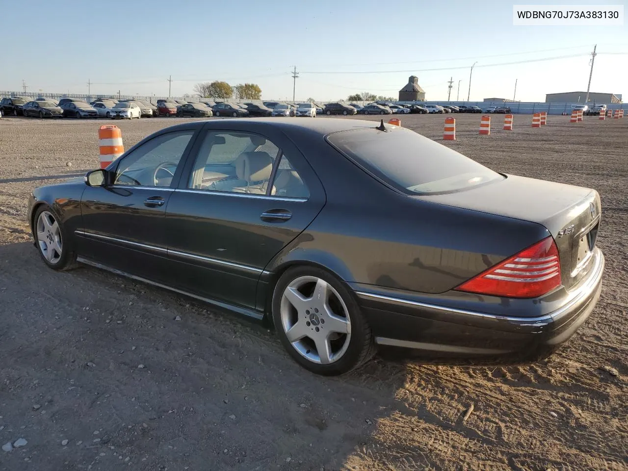 2003 Mercedes-Benz S 430 VIN: WDBNG70J73A383130 Lot: 76703924