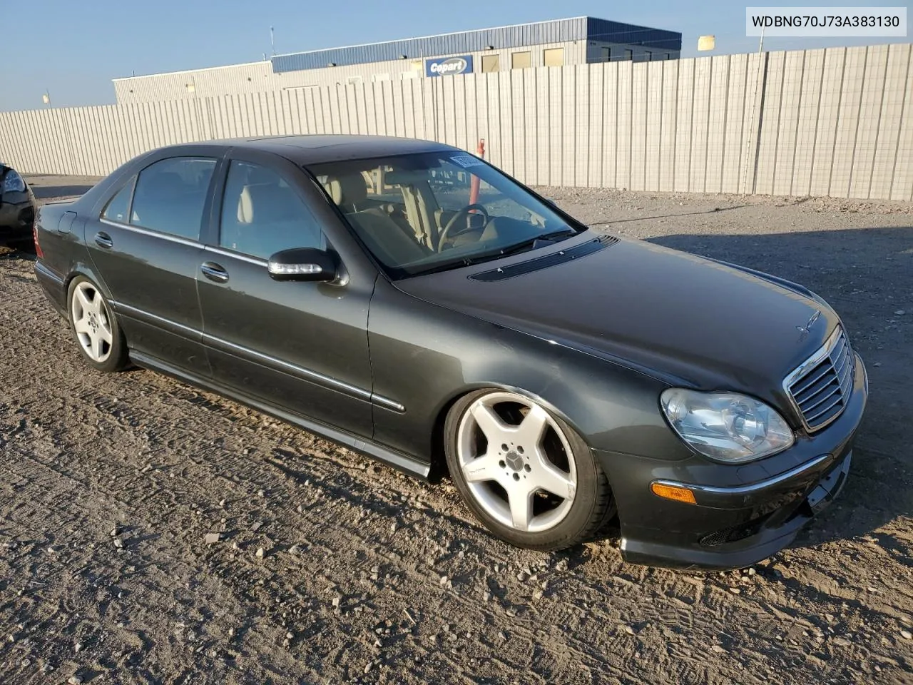 2003 Mercedes-Benz S 430 VIN: WDBNG70J73A383130 Lot: 76703924