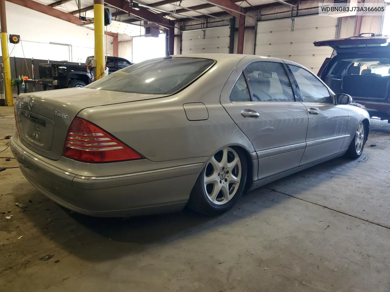 2003 Mercedes-Benz S 430 4Matic VIN: WDBNG83J73A366605 Lot: 77645264