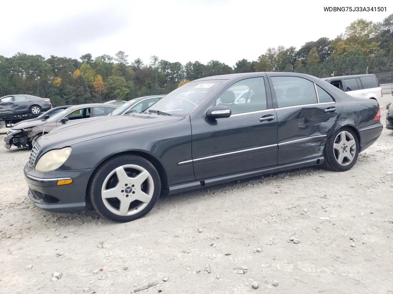 2003 Mercedes-Benz S 500 VIN: WDBNG75J33A341501 Lot: 78921774