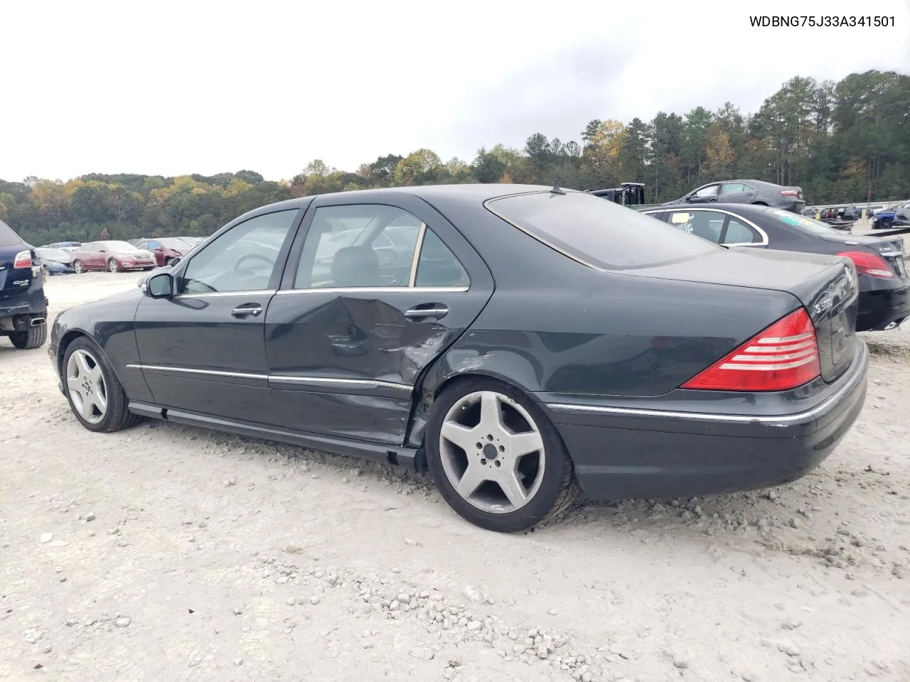 2003 Mercedes-Benz S 500 VIN: WDBNG75J33A341501 Lot: 78921774