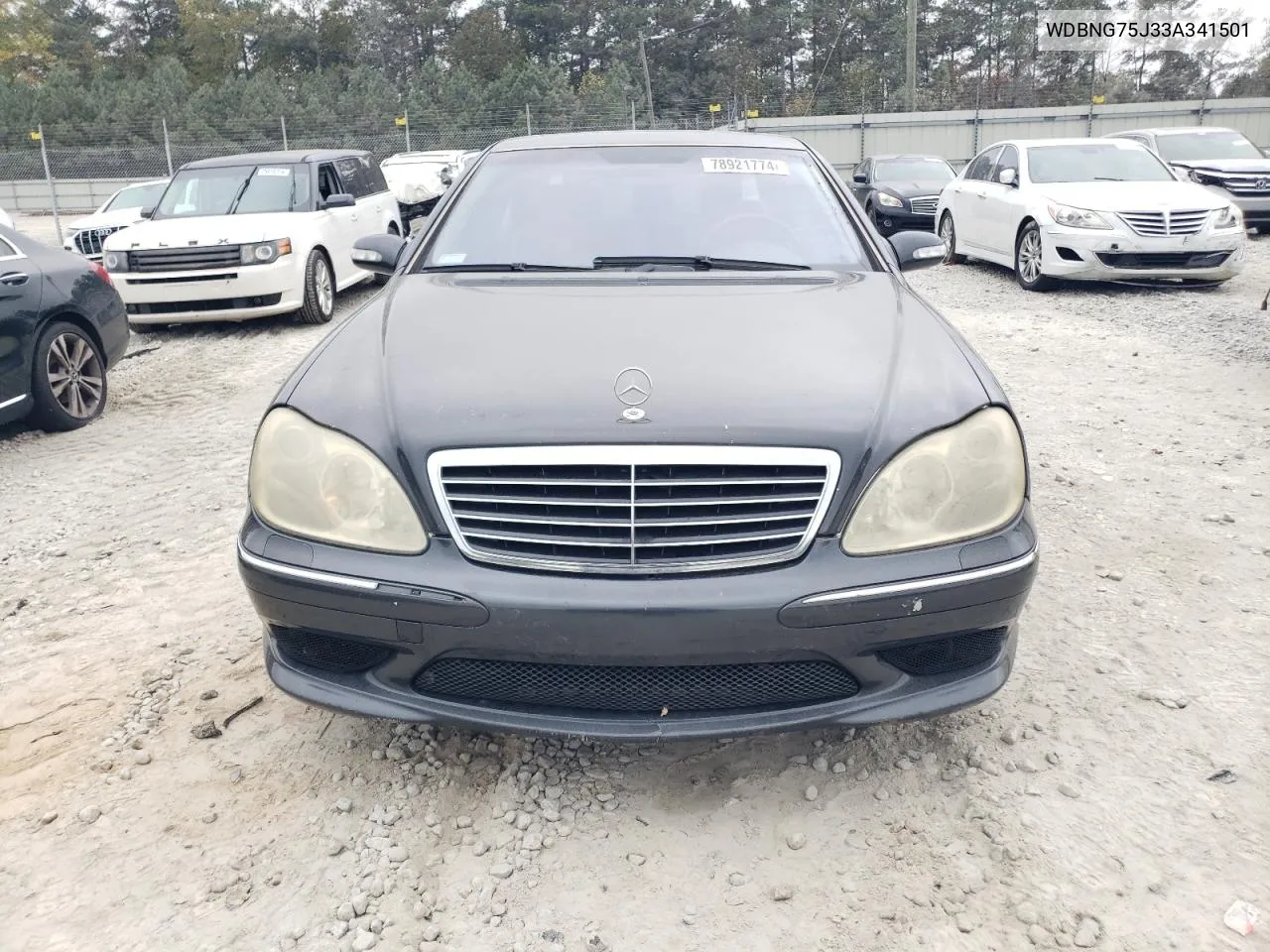 2003 Mercedes-Benz S 500 VIN: WDBNG75J33A341501 Lot: 78921774