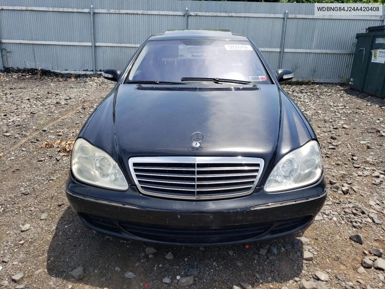 WDBNG84J24A420408 2004 Mercedes-Benz S 500 4Matic