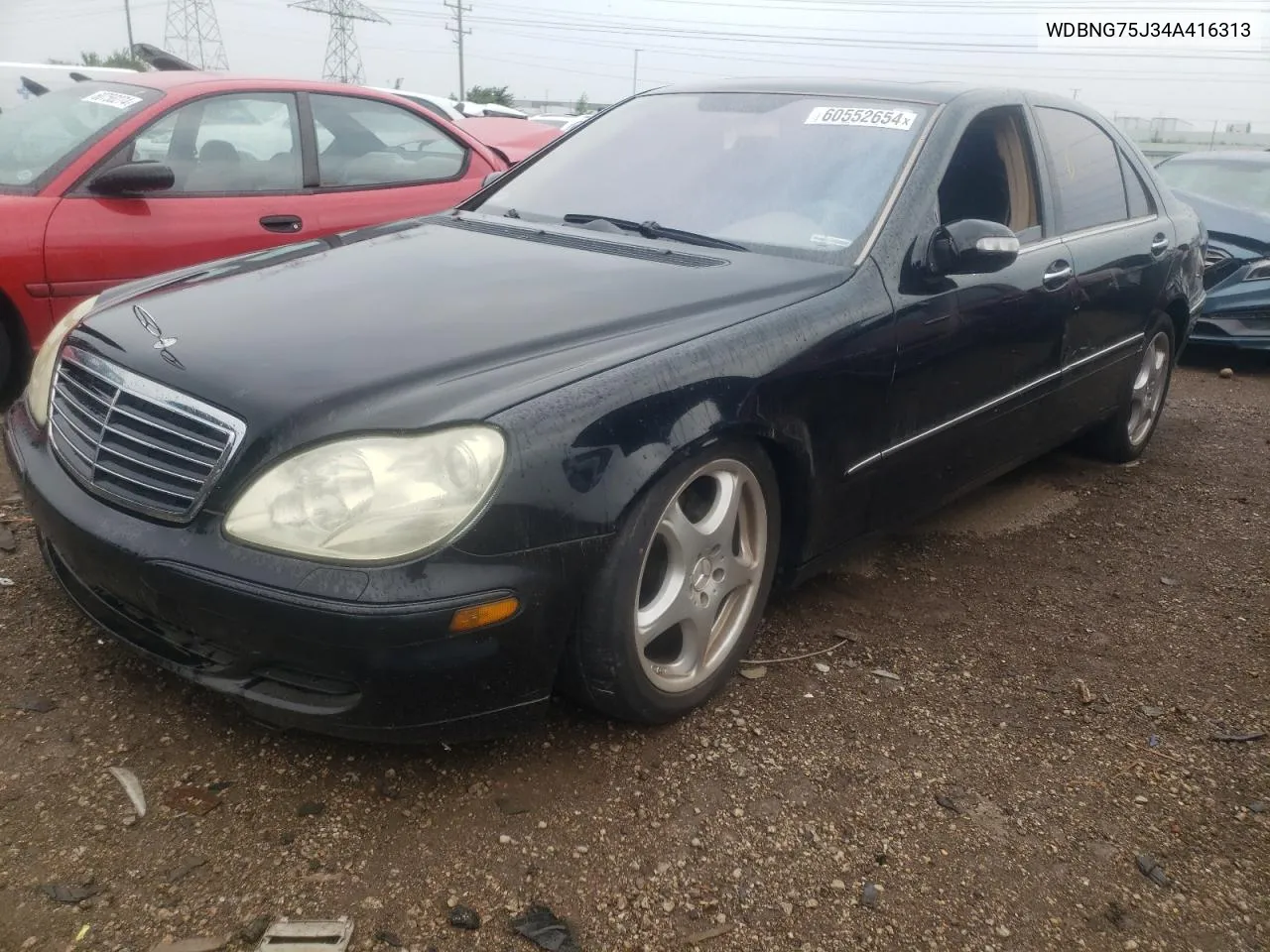 2004 Mercedes-Benz S 500 VIN: WDBNG75J34A416313 Lot: 60552654