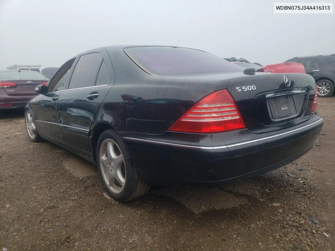 2004 Mercedes-Benz S 500 VIN: WDBNG75J34A416313 Lot: 60552654