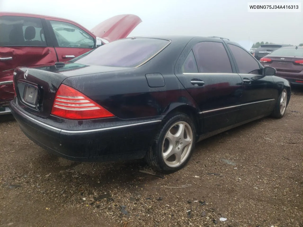 2004 Mercedes-Benz S 500 VIN: WDBNG75J34A416313 Lot: 60552654