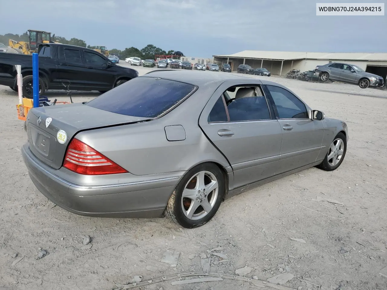 2004 Mercedes-Benz S 430 VIN: WDBNG70J24A394215 Lot: 67526124