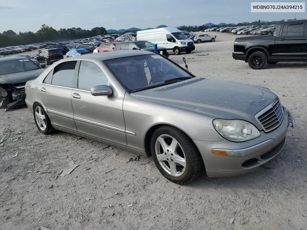 2004 Mercedes-Benz S 430 VIN: WDBNG70J24A394215 Lot: 67526124