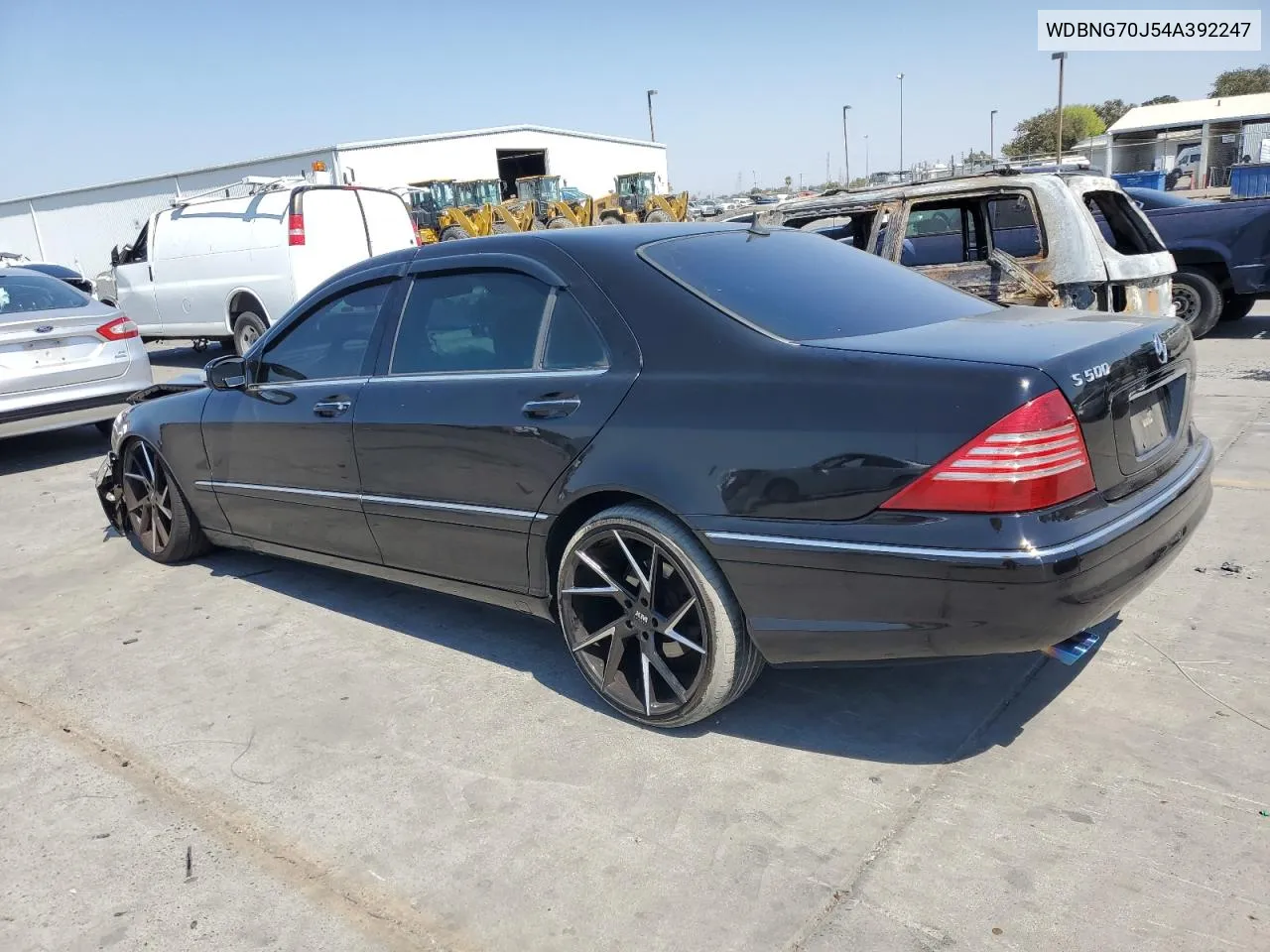 2004 Mercedes-Benz S 430 VIN: WDBNG70J54A392247 Lot: 69625334