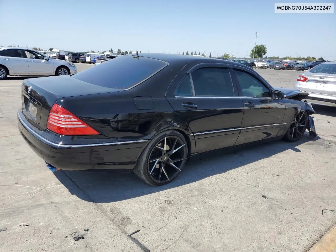 2004 Mercedes-Benz S 430 VIN: WDBNG70J54A392247 Lot: 69625334