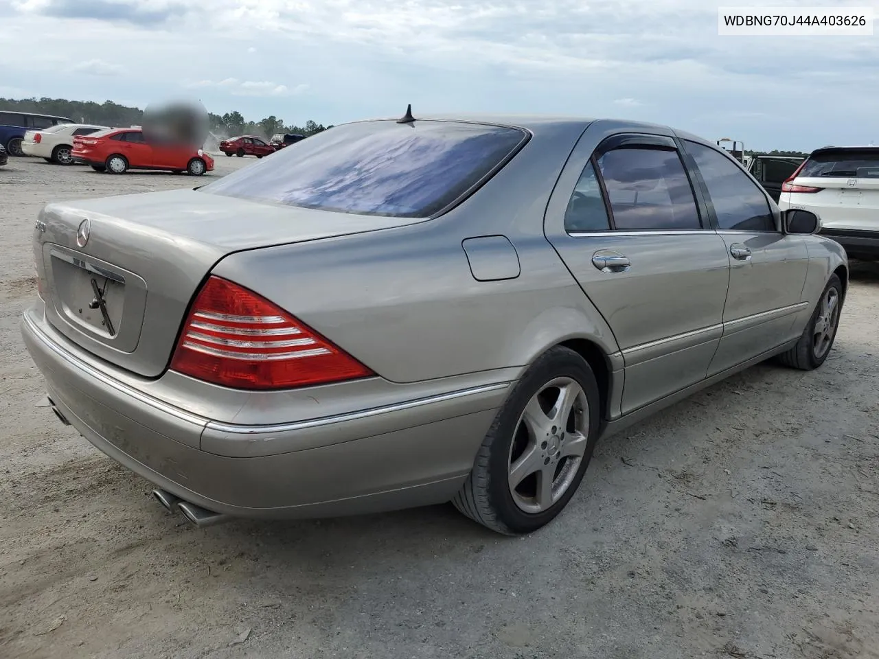 2004 Mercedes-Benz S 430 VIN: WDBNG70J44A403626 Lot: 73456024