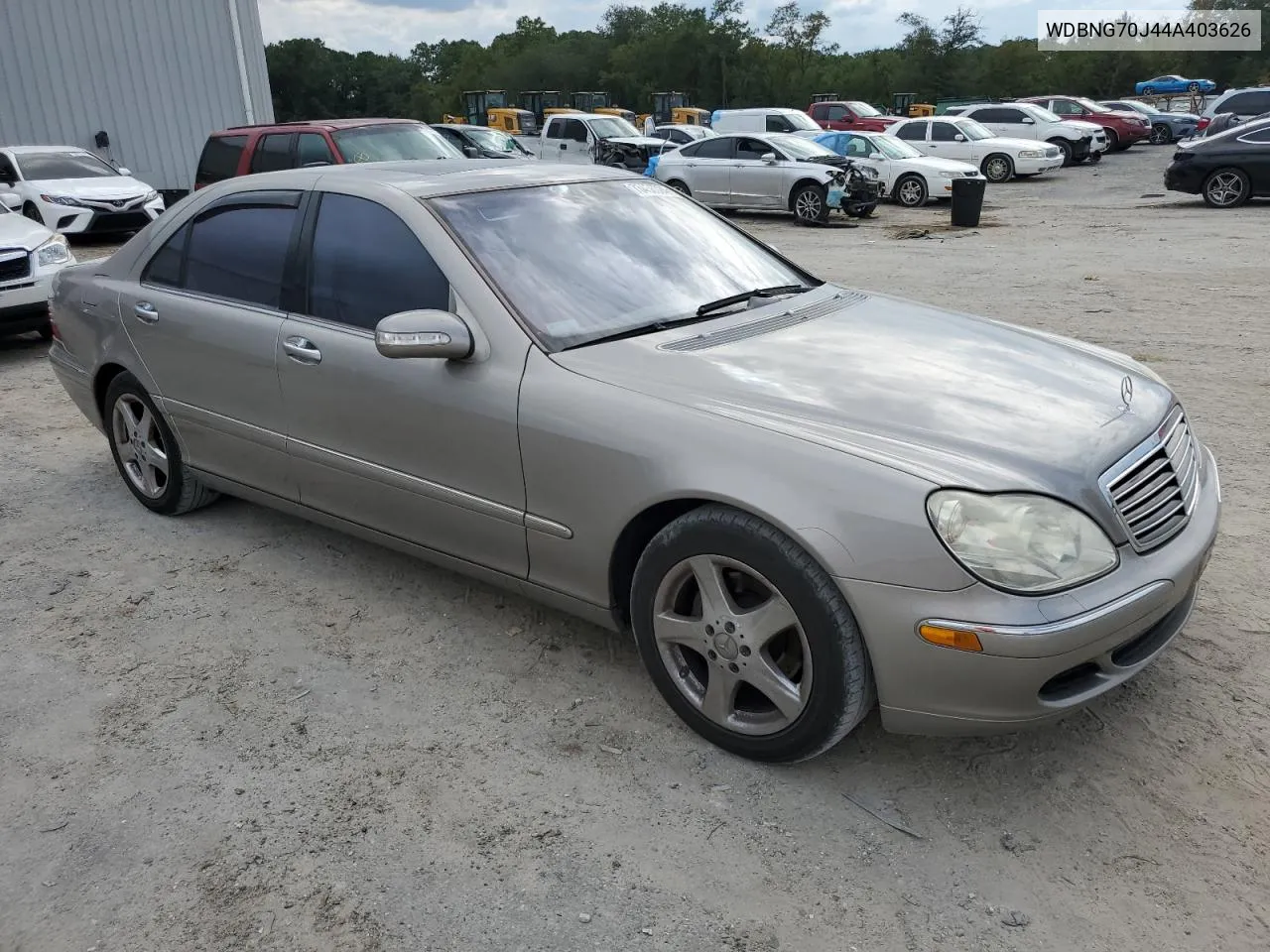 2004 Mercedes-Benz S 430 VIN: WDBNG70J44A403626 Lot: 73456024