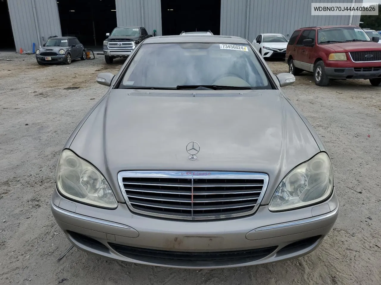 2004 Mercedes-Benz S 430 VIN: WDBNG70J44A403626 Lot: 73456024