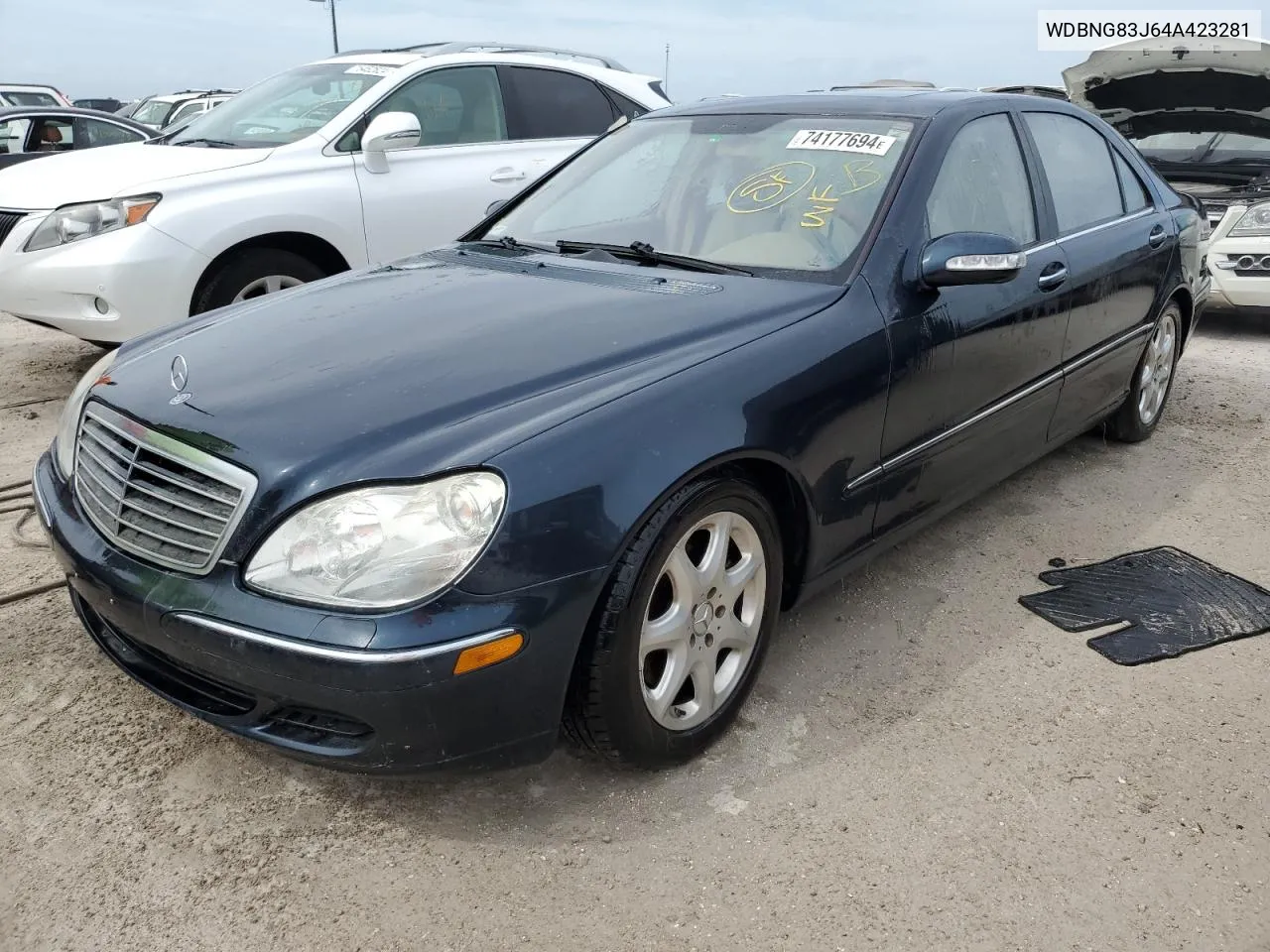 2004 Mercedes-Benz S 430 4Matic VIN: WDBNG83J64A423281 Lot: 74177694