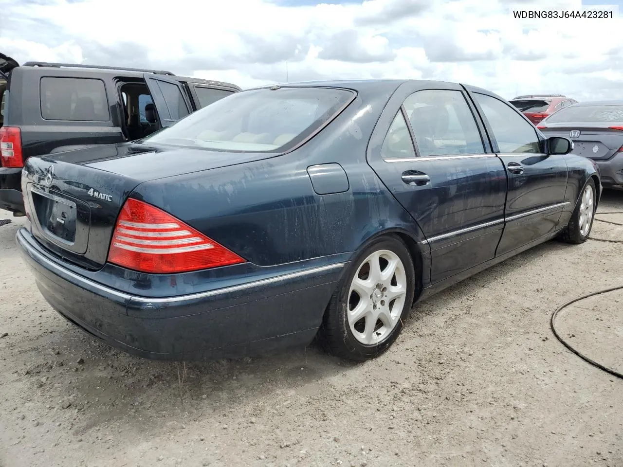 2004 Mercedes-Benz S 430 4Matic VIN: WDBNG83J64A423281 Lot: 74177694