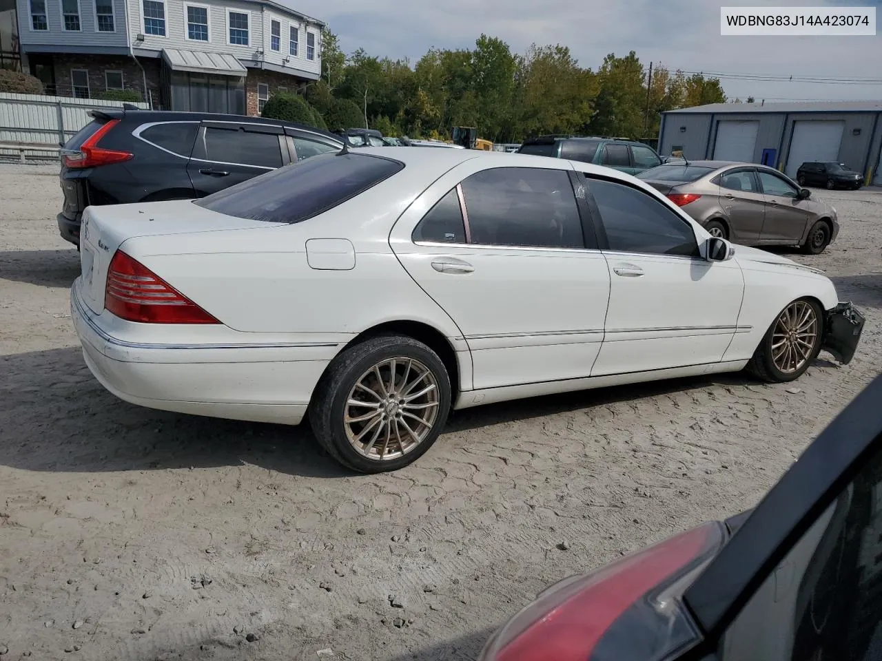 2004 Mercedes-Benz S 430 4Matic VIN: WDBNG83J14A423074 Lot: 74586584