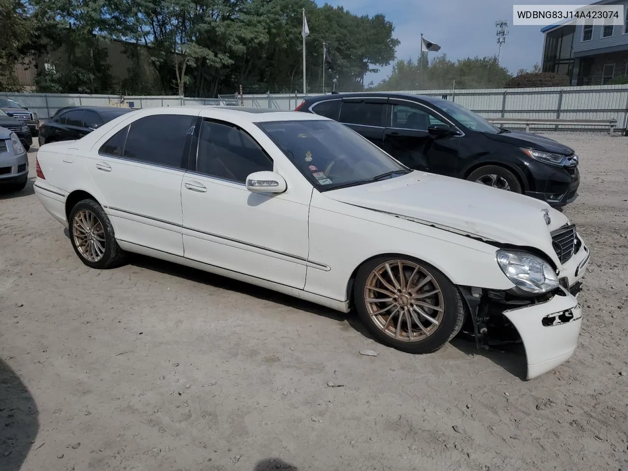 2004 Mercedes-Benz S 430 4Matic VIN: WDBNG83J14A423074 Lot: 74586584