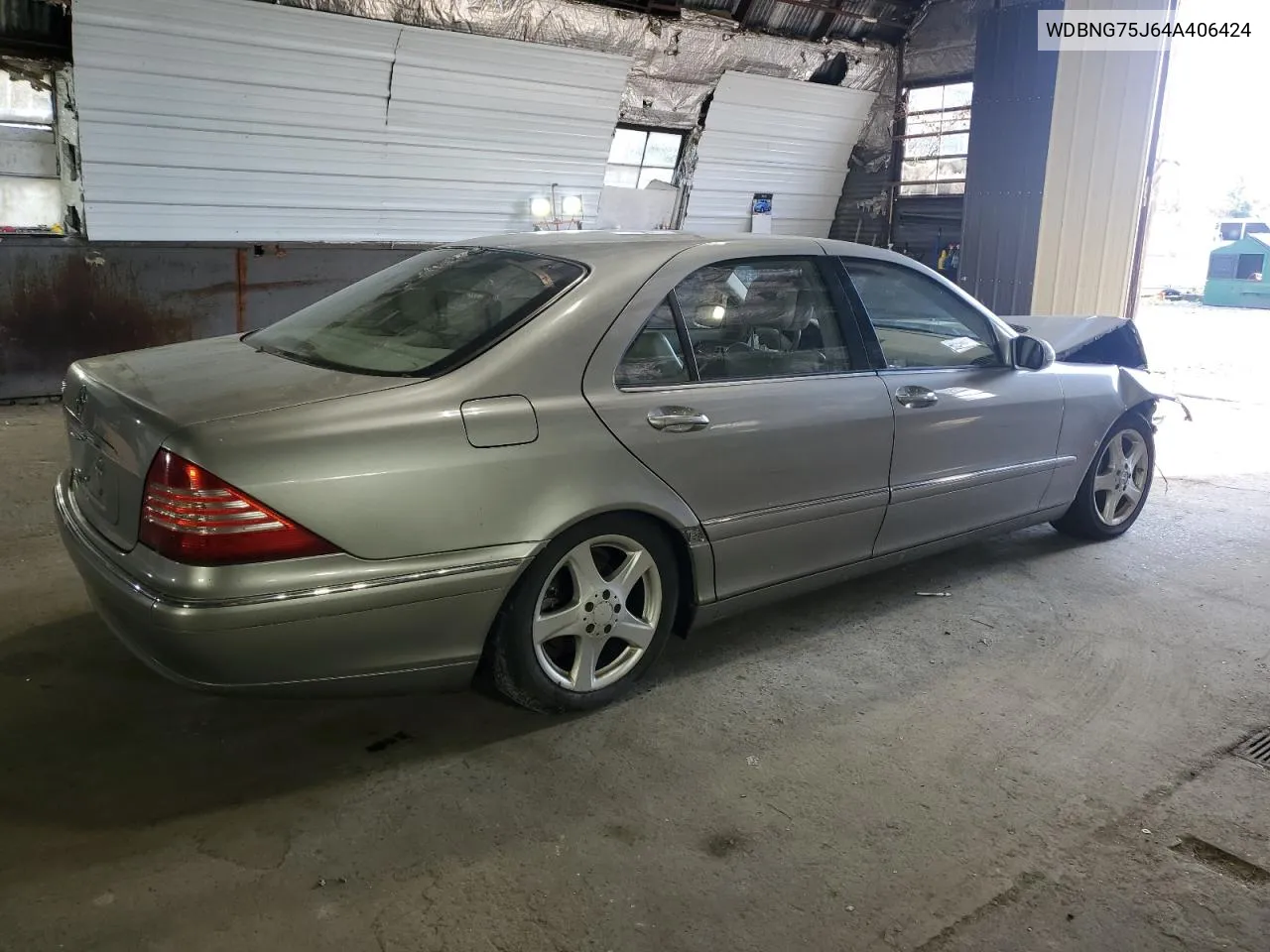 2004 Mercedes-Benz S 500 VIN: WDBNG75J64A406424 Lot: 75541084