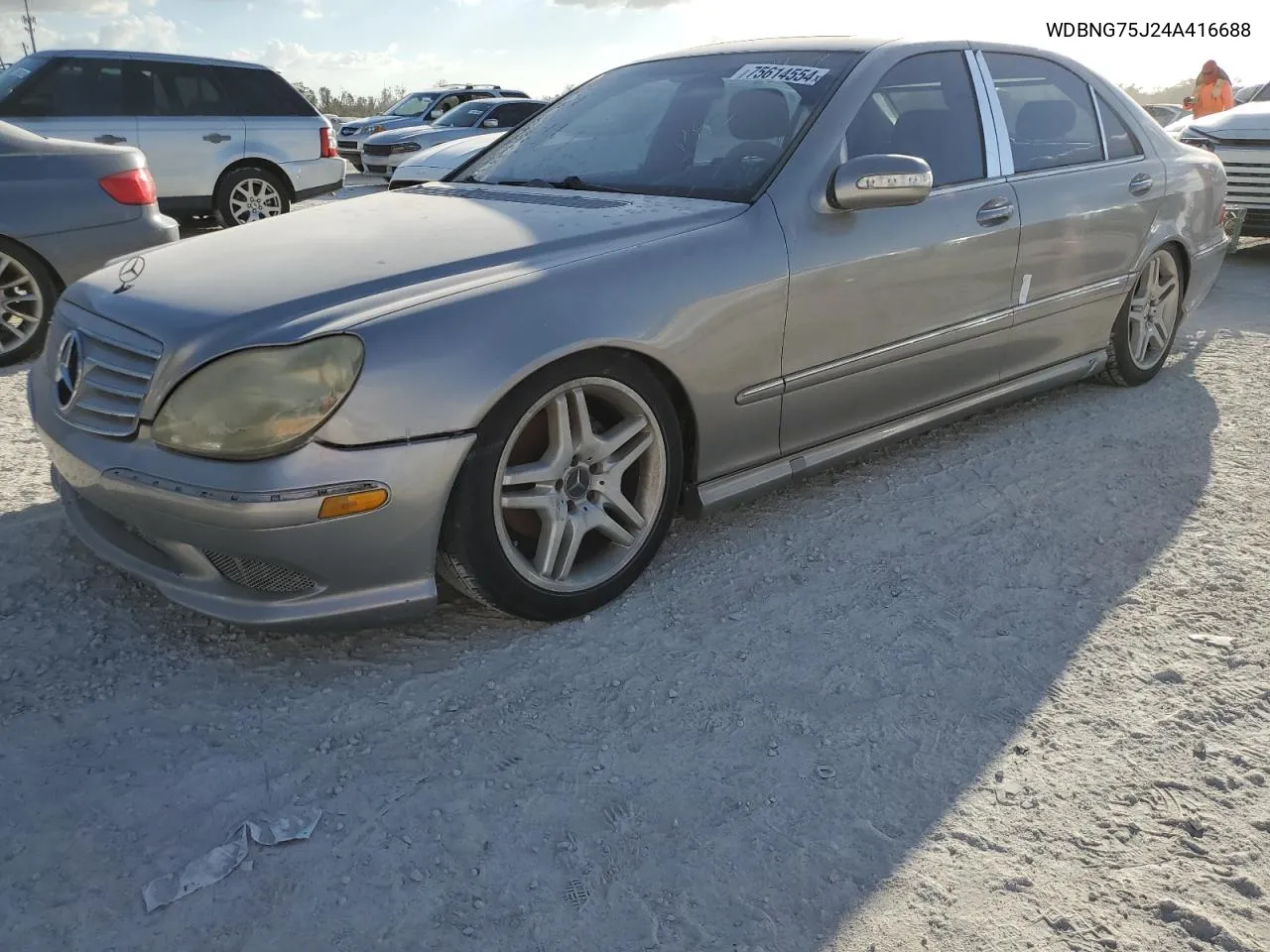 2004 Mercedes-Benz S 500 VIN: WDBNG75J24A416688 Lot: 75614554