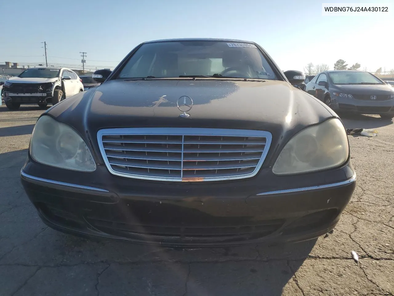 2004 Mercedes-Benz S 600 VIN: WDBNG76J24A430122 Lot: 76735954