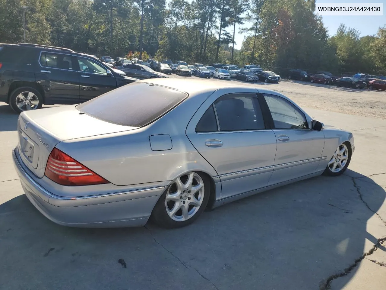 2004 Mercedes-Benz S 430 4Matic VIN: WDBNG83J24A424430 Lot: 76927414