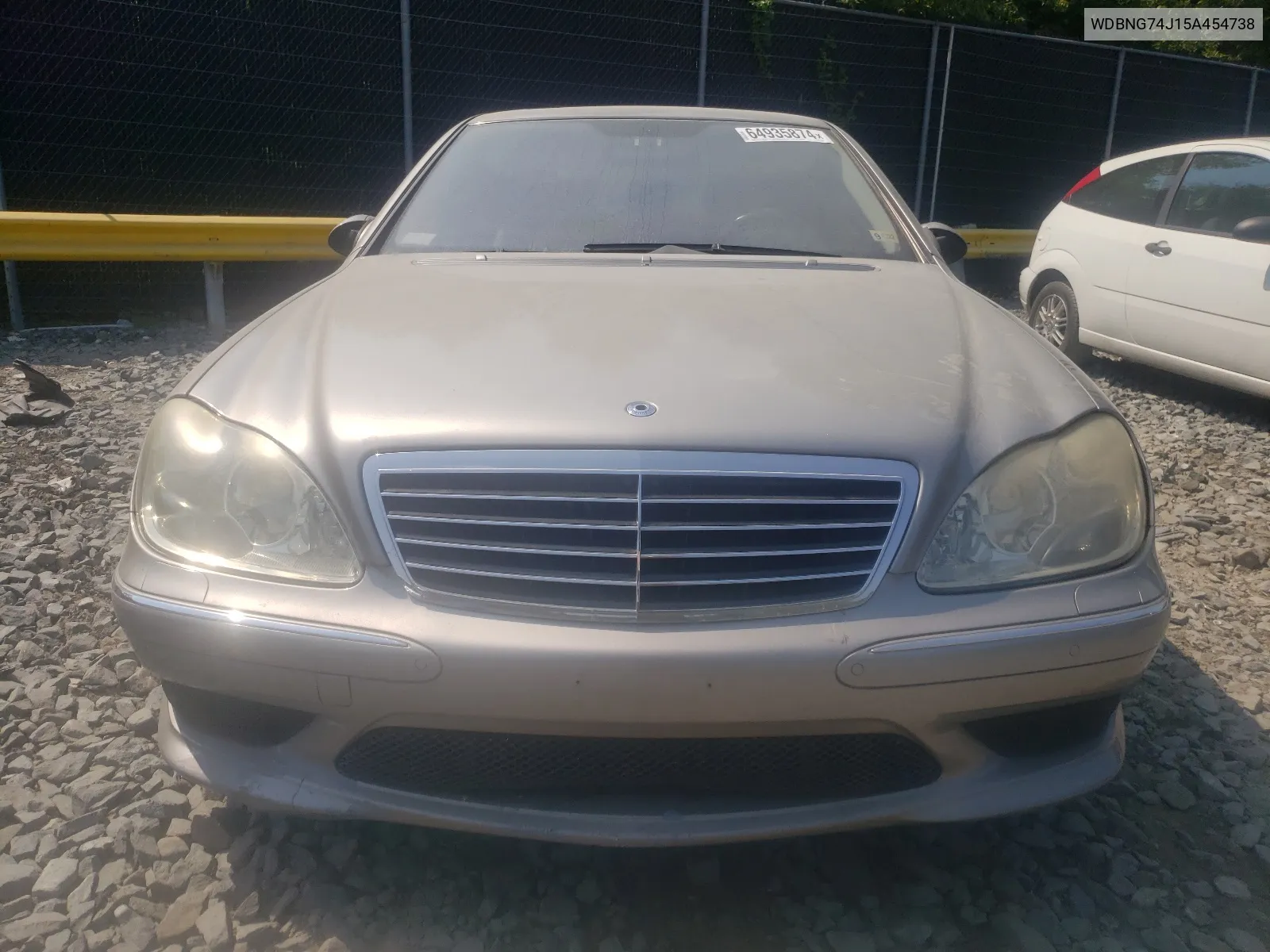 2005 Mercedes-Benz S 55 Amg VIN: WDBNG74J15A454738 Lot: 64935874