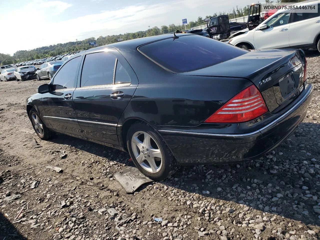 2005 Mercedes-Benz S 500 VIN: WDBNG75J85A446764 Lot: 72452104