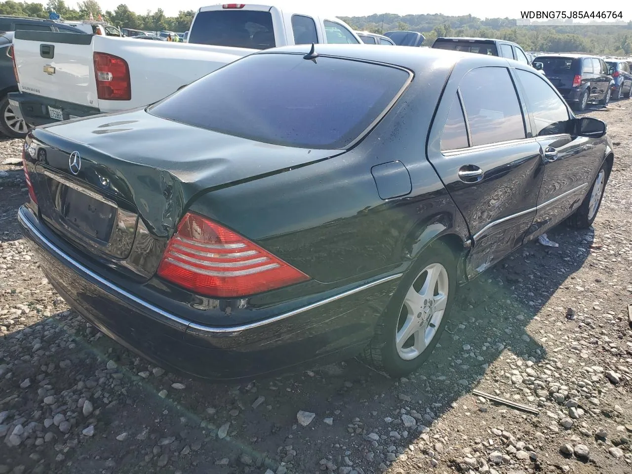 2005 Mercedes-Benz S 500 VIN: WDBNG75J85A446764 Lot: 72452104