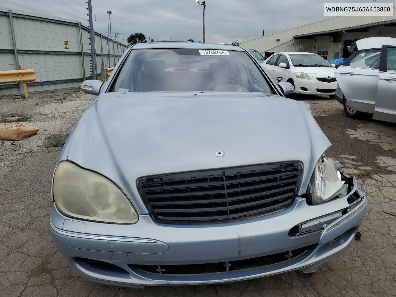 2005 Mercedes-Benz S 500 VIN: WDBNG75J65A453860 Lot: 73769764