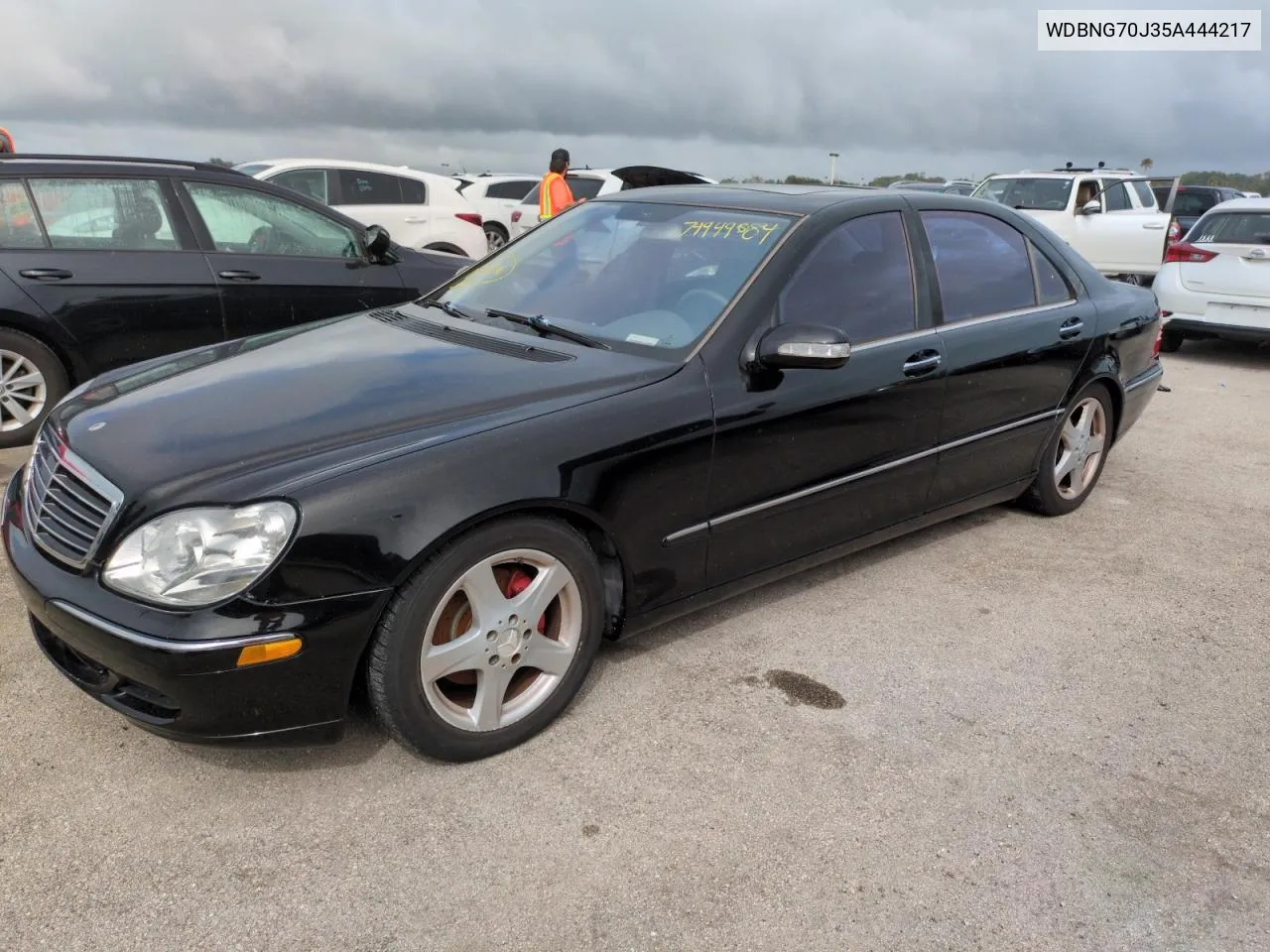 2005 Mercedes-Benz S 430 VIN: WDBNG70J35A444217 Lot: 74949084